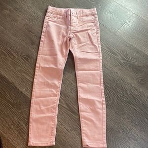 Girls, light pink skinny jeans